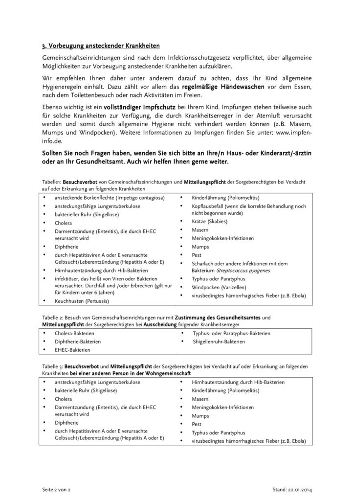 Infektionsschutzbelehrung Seite 2