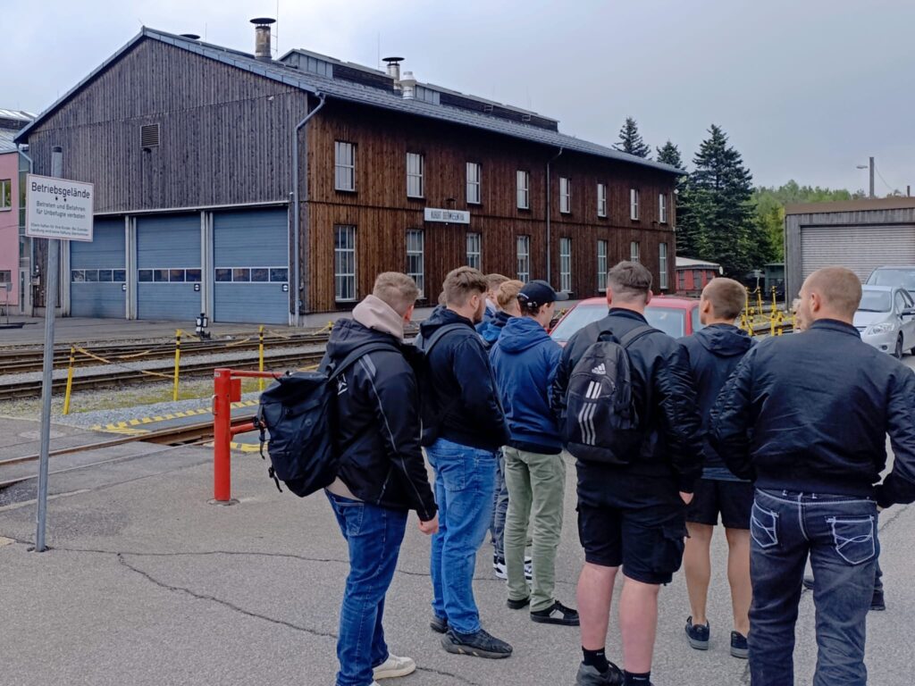 Interessante Werkstattführung bei der Sächsischen Dampfeisenbahngesellschaft 02